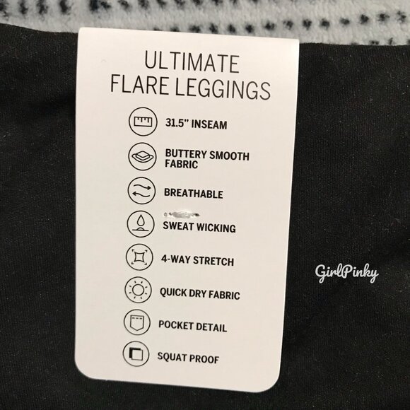 victoria secret PINK RACING flare leggings & SHORT SLEEVE TEE IN ALL SIZES - Picture 11 of 11